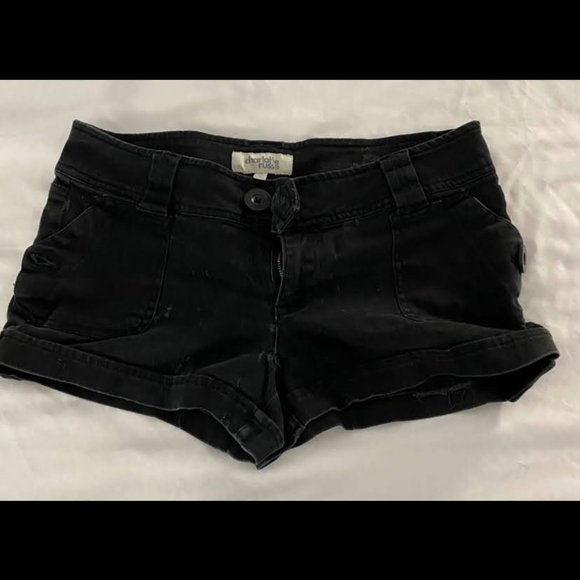 Charlotte Russe Black shorts - Picture 1 of 3